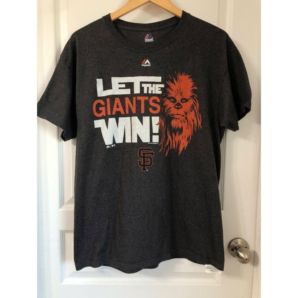 MAJESTIC LET THE GIANTS WIN! TEE